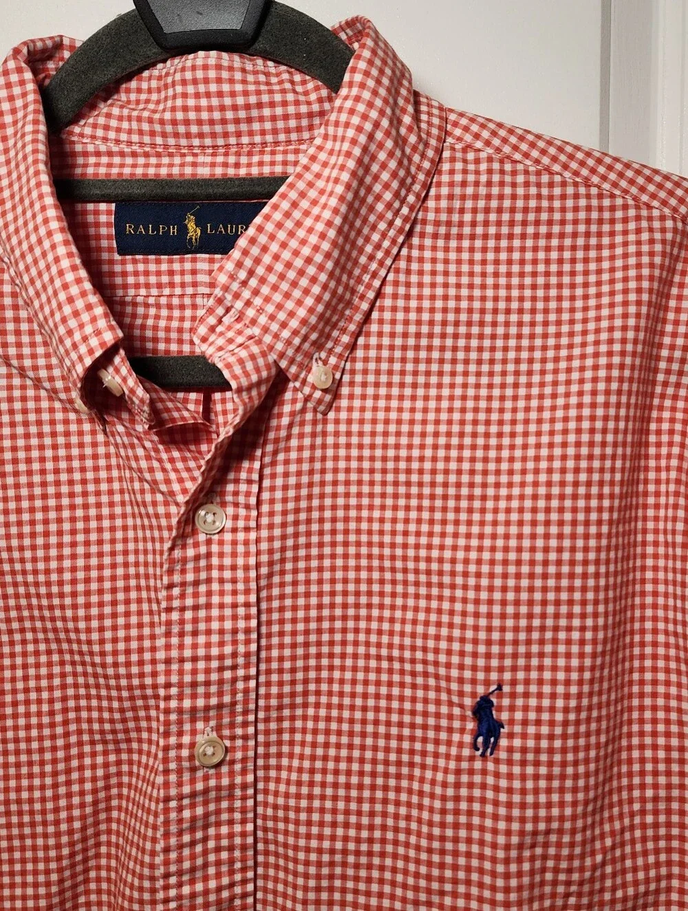 Polo by Ralph Lauren Red Gingham Button-Down Shirt